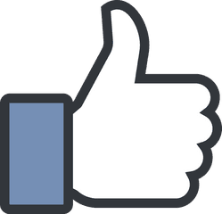 Like Icon Youtube - Facebook Thumbs Up Jpg Png