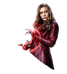 Scarlet Witch By Sidewinder16 - Transparent Wanda Maximoff Png