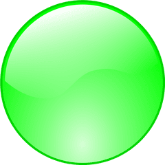 Square Clipart Green Button - Lime Green Circle Png