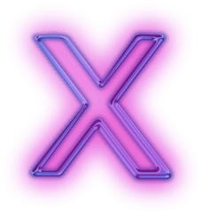 Download X Alphabet Png - Free Transparent Png Images Icons Letter K In Bubble Letters