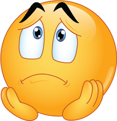 Sad Emojis - Whatsapp Mood Off Dp Png
