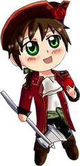 Yuki - Boy Chibi Pirate Png