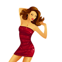 Woman Vector Fashion Free Photo - Free PNG