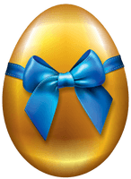 Egg Easter Gold Free Download PNG HQ