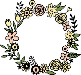 Flowers Vector Png - Graphic Flower Vector Circle Flower Vector Flower Circle