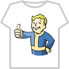 Fallout 4 Transparent T - Shirt Roblox Cool Story Bro Thumbs Up Png