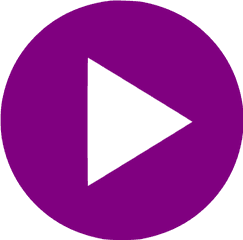 Purple Video Play Icon - Free Purple Video Icons Video Play Button Purple Png