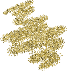 Gold Glitter Squiggle Web Flair - Transparent Silver Glitter Png