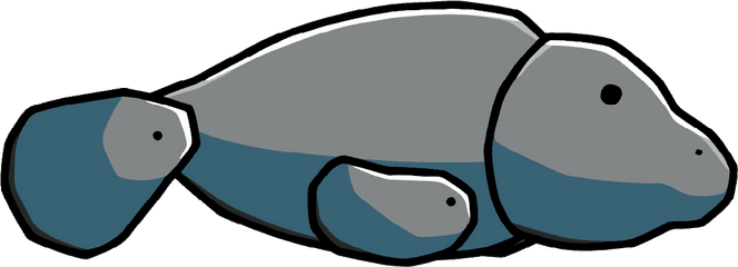 Download Manatee Png Image With No - Clip Art