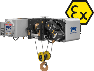 Myswf - Wire Rope Hoist Novaex Ex Atex Png