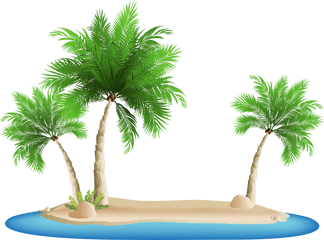 Island Clipart Transparent Background Png Group Of Trees