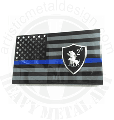 Download Thin Blue Line Png Image With - Ems Flag