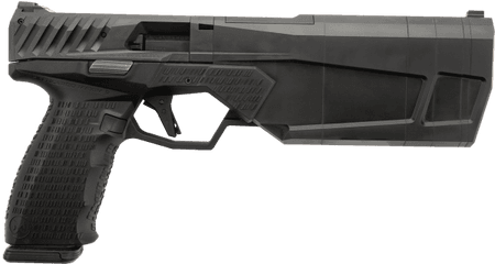 Maxim 9 - Pistol With Built In Supressor Png