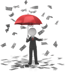 Library Of Make It Rain Money Image Black And White Png - Animated Raining Money Clipart