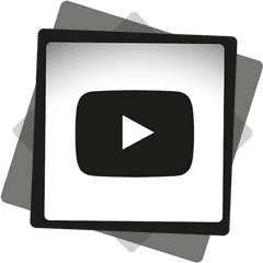 Youtube Black White Icon Social Media Png And - Twitter Icon Black And White Small