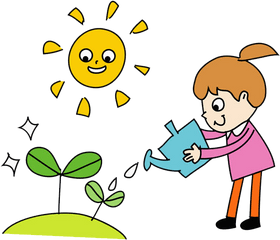 Happiness Clipart Happy Plant - Helpful Clip Art Png