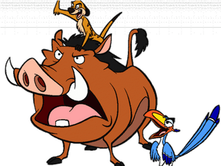 Mufasa Clipart Lion King - Timon And Pumbaa Png Download Mufasa Dibujos Lion King