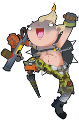 Download Junkrat - Cartoon Png