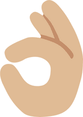 Download Open - Ok Hand Emoji Transparent Png