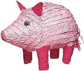 Pig Pinata Transparent Png - Pig Pinata