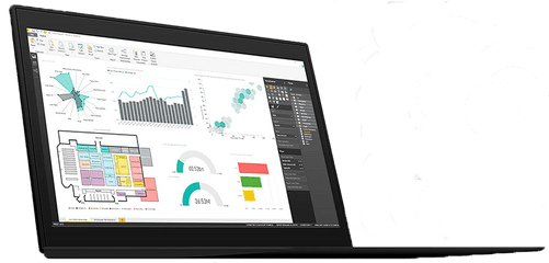 Laptop No Background Ppm Works Inc - Power Bi Pc Png