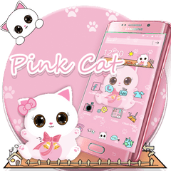 Pink Kitty Cartoon Theme U2013 Leikir Ã Google Play - Smartphone Png