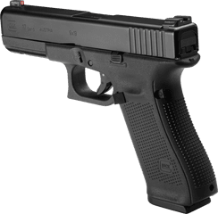 Glock 17 Parabellum 19 - Glock 19 Gen 5 Factory Night Sights Png