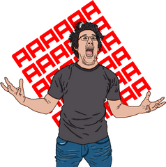 Download Hd I Drew Mark Raging - Fun Png