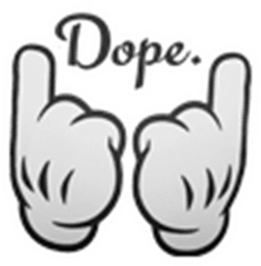 Dope - Word Dope Png