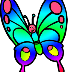 Butterflys Png - Butterfly Cliparts Butterfly Clipart Cartoon Colorful Butterfly Clipart