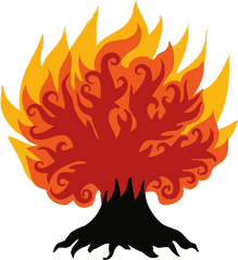 Download Lohri Flame Tree Fire For Happy Gifts Hq Png Image - Illustration
