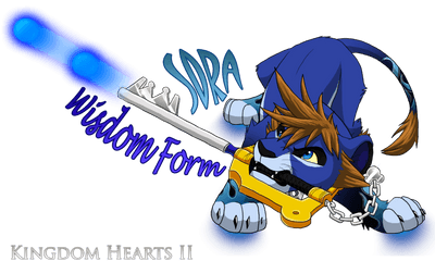 Sora Wisdom Form By Nightrizer D3eazsc - Lion Sora From Kh2 Sora Wisdom Form Png