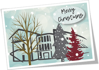 Christmas Card - Samaritan Ministries Winstonsalem Nc Christmas Tree Png