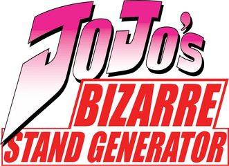 Jojo Letters Transparent Png Clipart - Jojo Text Generator