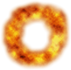 Clip Art Graphics - Fire Smoke Ring Png