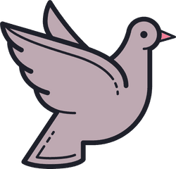 Dove Icon - Pigeons And Doves Png