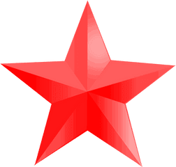 Red Star Png Images Free Download - Red Star Png