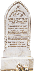 Annie Whitelaw Briagolong Cemetery Png Grave