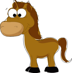 Horse - Cartoon Horse Png