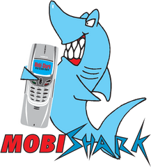 Mobi Shark Logo Download - Imagenes De Tiburones Para Dibujar Monos Png