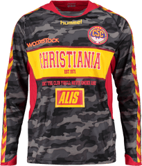 Christiania Camo Ls Jersey - Christiania Sports Club Png