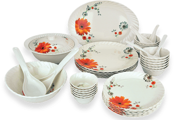 Dishes - Dinner Set Hd Png