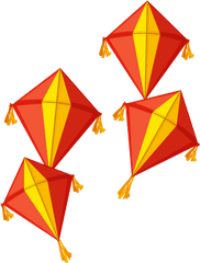 Download Makar Sankranti Yellow Triangle Line For Happy - Happy Makar Sankranti Png