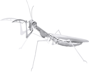 Metal Earth Bugs - 3d Metal Model Mantis Png