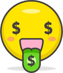 Money Emoji Transparent Background Png Arts - Streamline Emoji