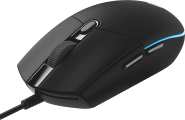 Download Gaming Mouse Png - Logitech G102 Lightsync Black