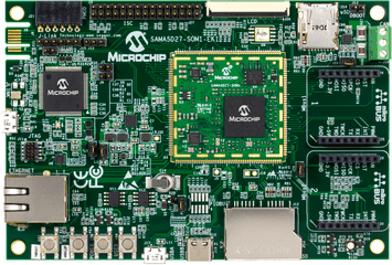 Microchip Introduces Tiny Cheap Linux - Microchip Graphic Design Development Boards Png