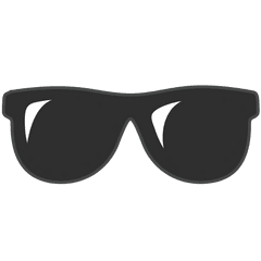 Emoji U1f576 - Sunglasses Emoji Png