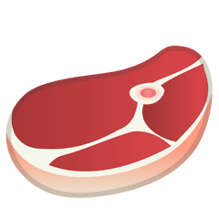 Cut Of Meat Icon - Emoji De Carne Png