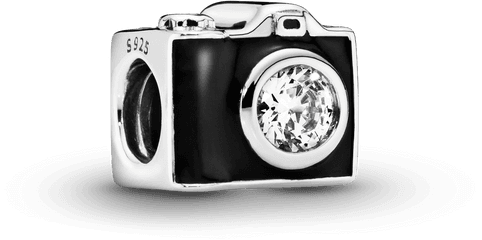 Vintage Camera Charm Pandora Sg - Macchina Fotografica Charm Png